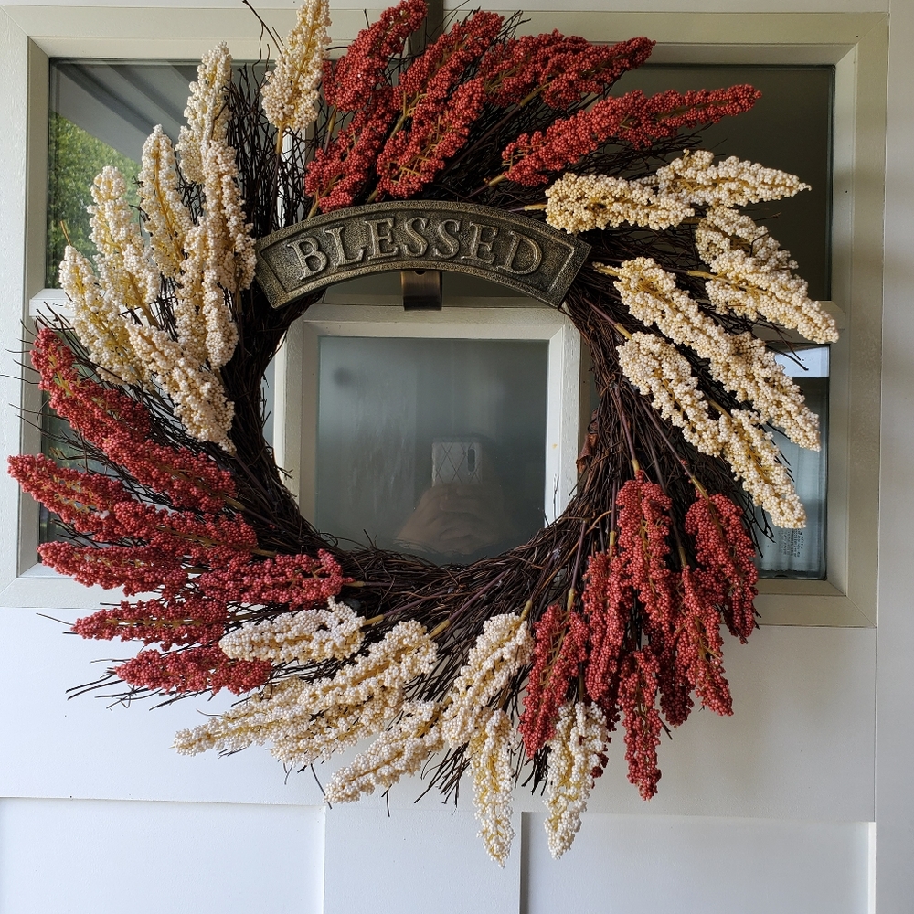 Fall Door wreath